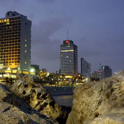 Beach in Tel Aviv, Israel