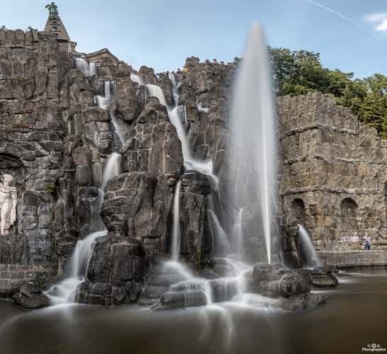 The Wasserspiele in BergparkWilhelmshöhe, Kassel