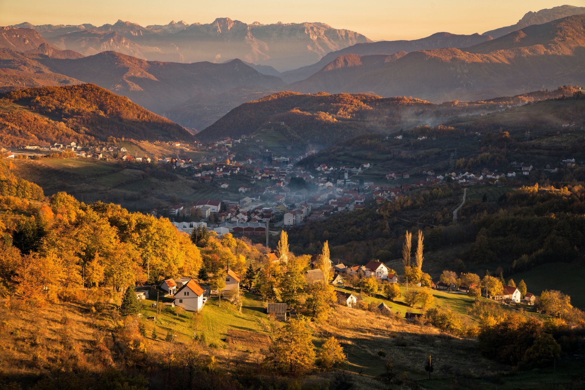 Bosnian landscape, Bosnia and Herzegovina