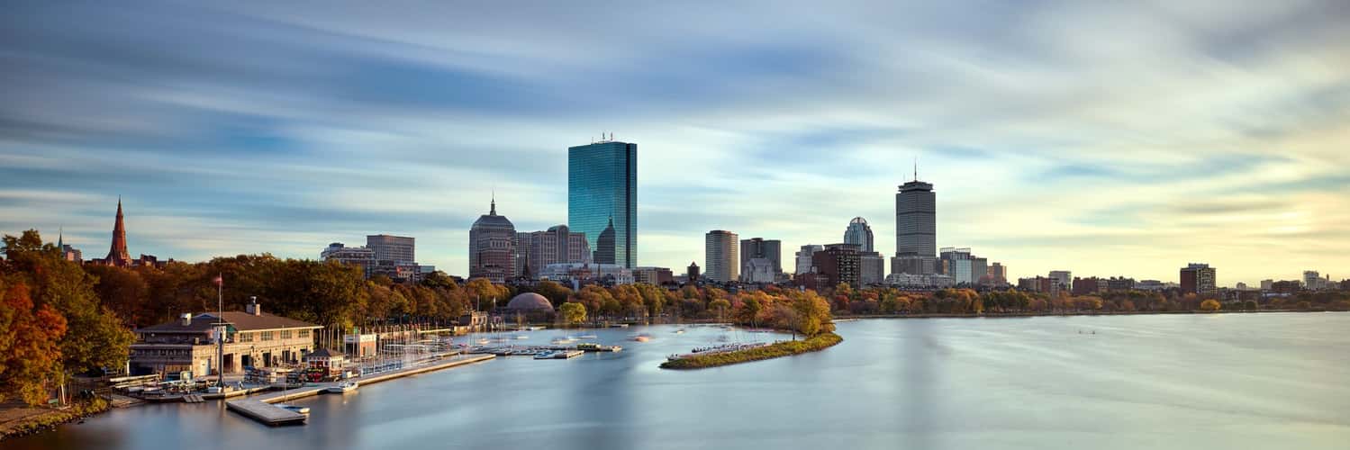 Boston Back Bay skyline