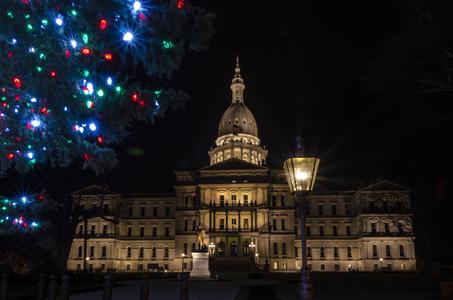 Christmas at the Michigan Capital