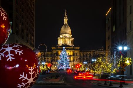 Christmas at the Michigan Capital