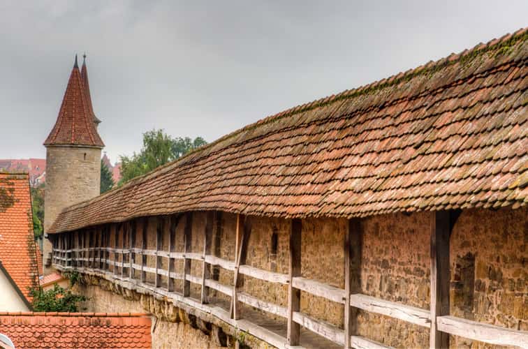 Rothenburg ob der Tauber City Wall