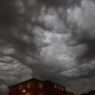 clouds above, United Kingdom