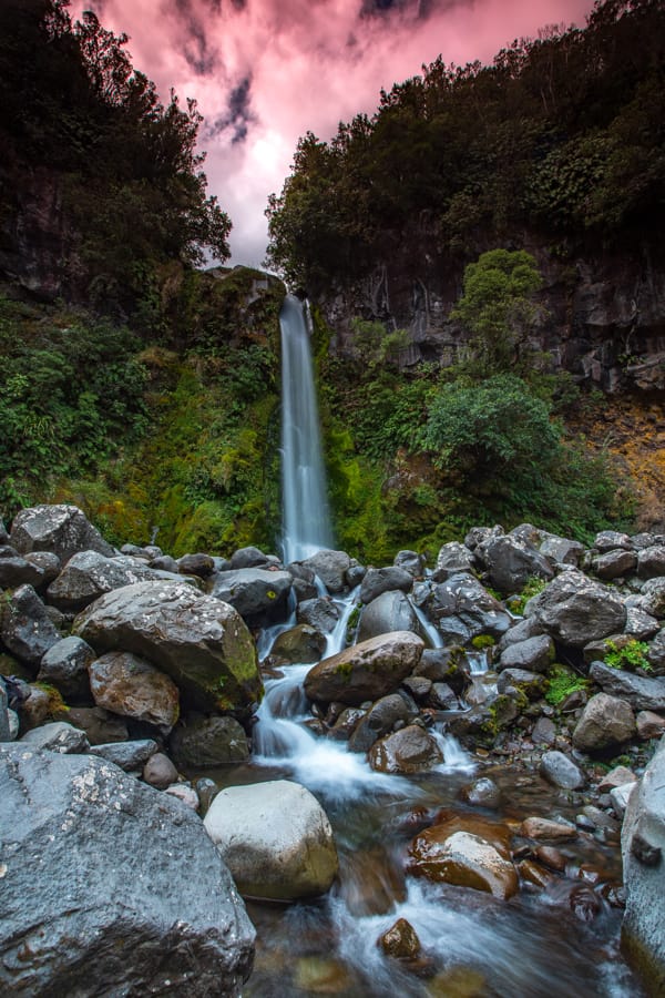 Dawson Falls Mt Taranaki North Island, New Zealand
