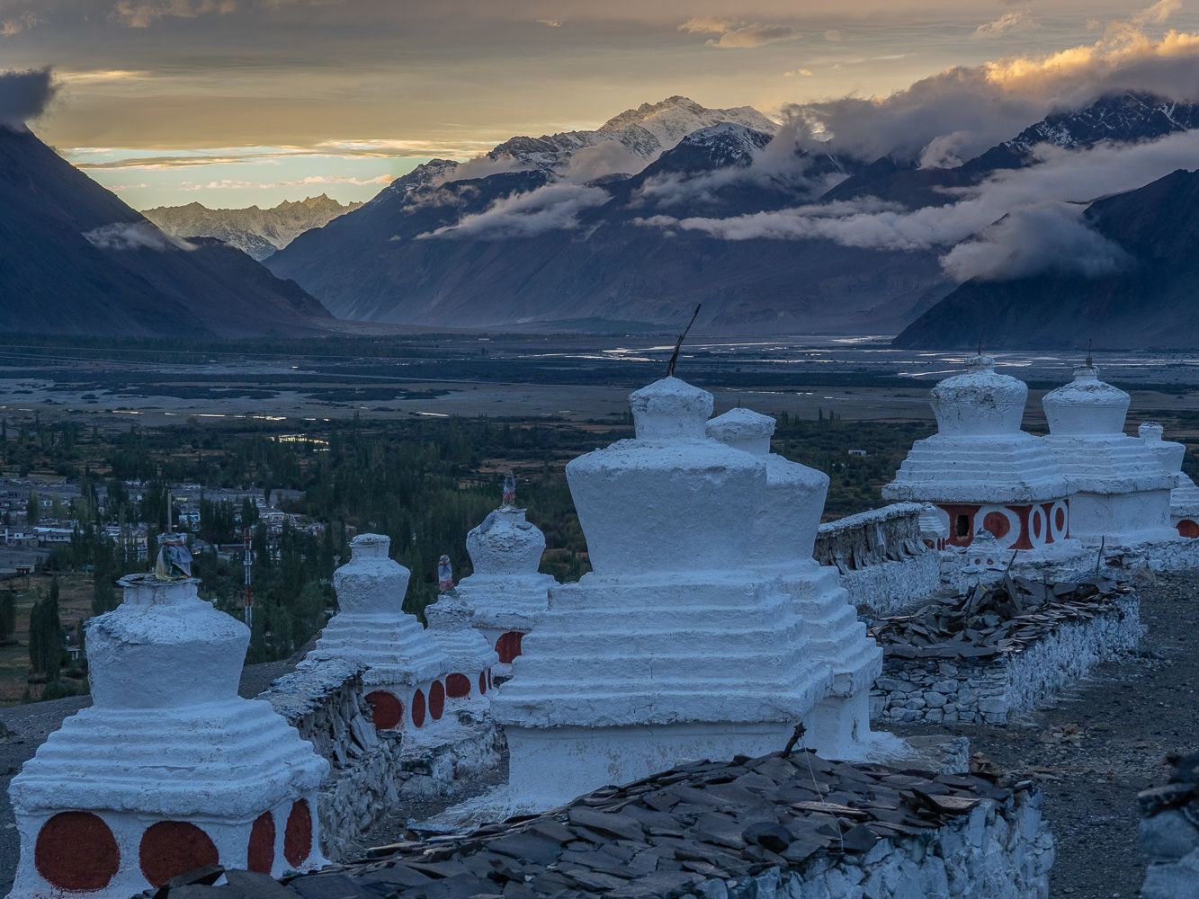 Diskit monastery, India
