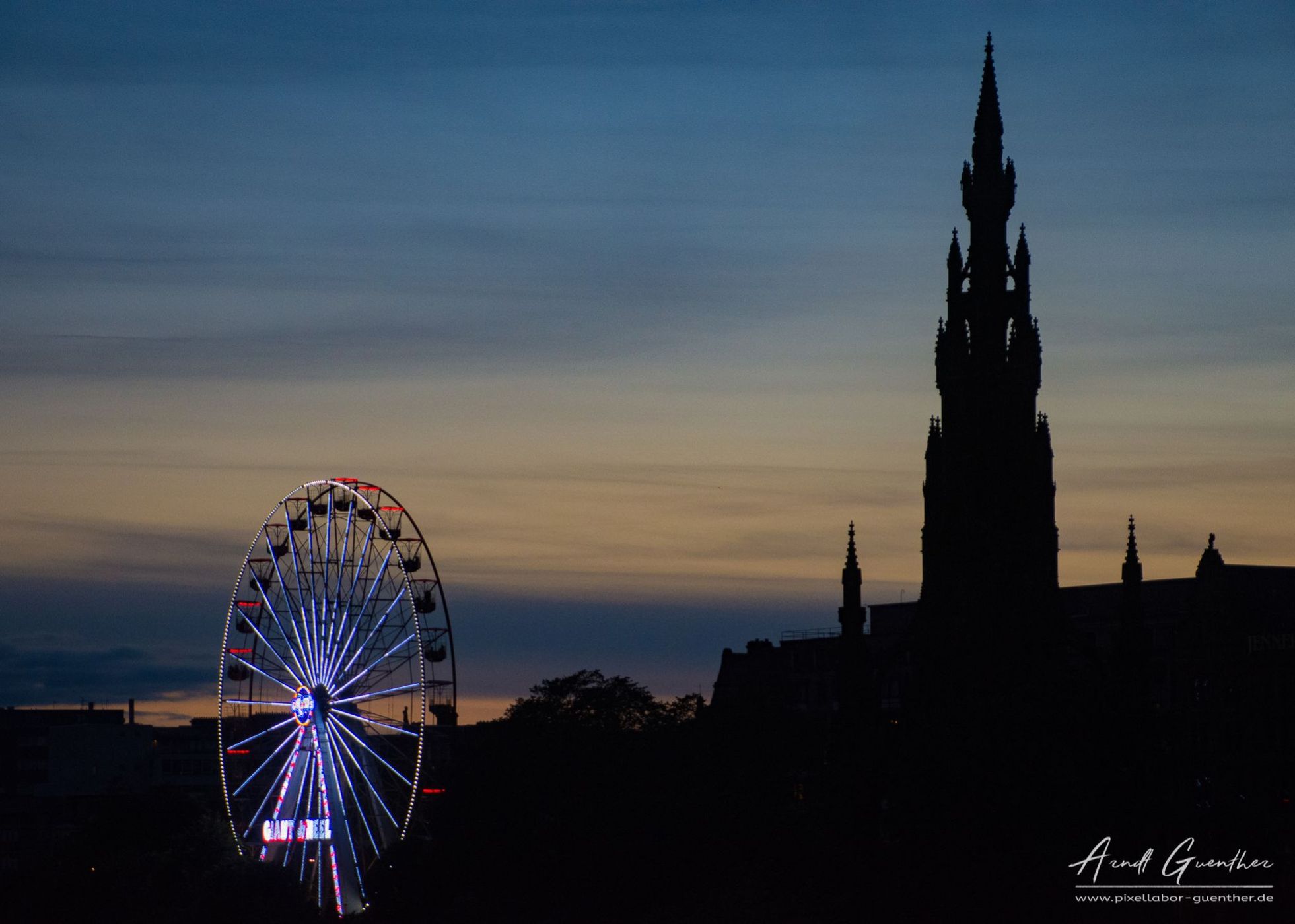 Edinburgh, Scott Monument, United Kingdom
