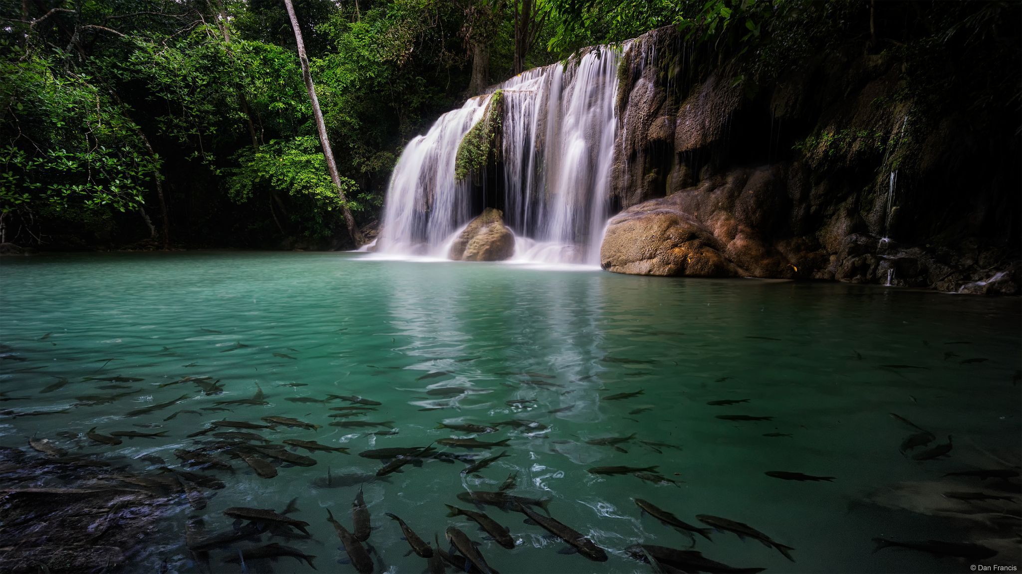 Erewan waterfalls, Thailand