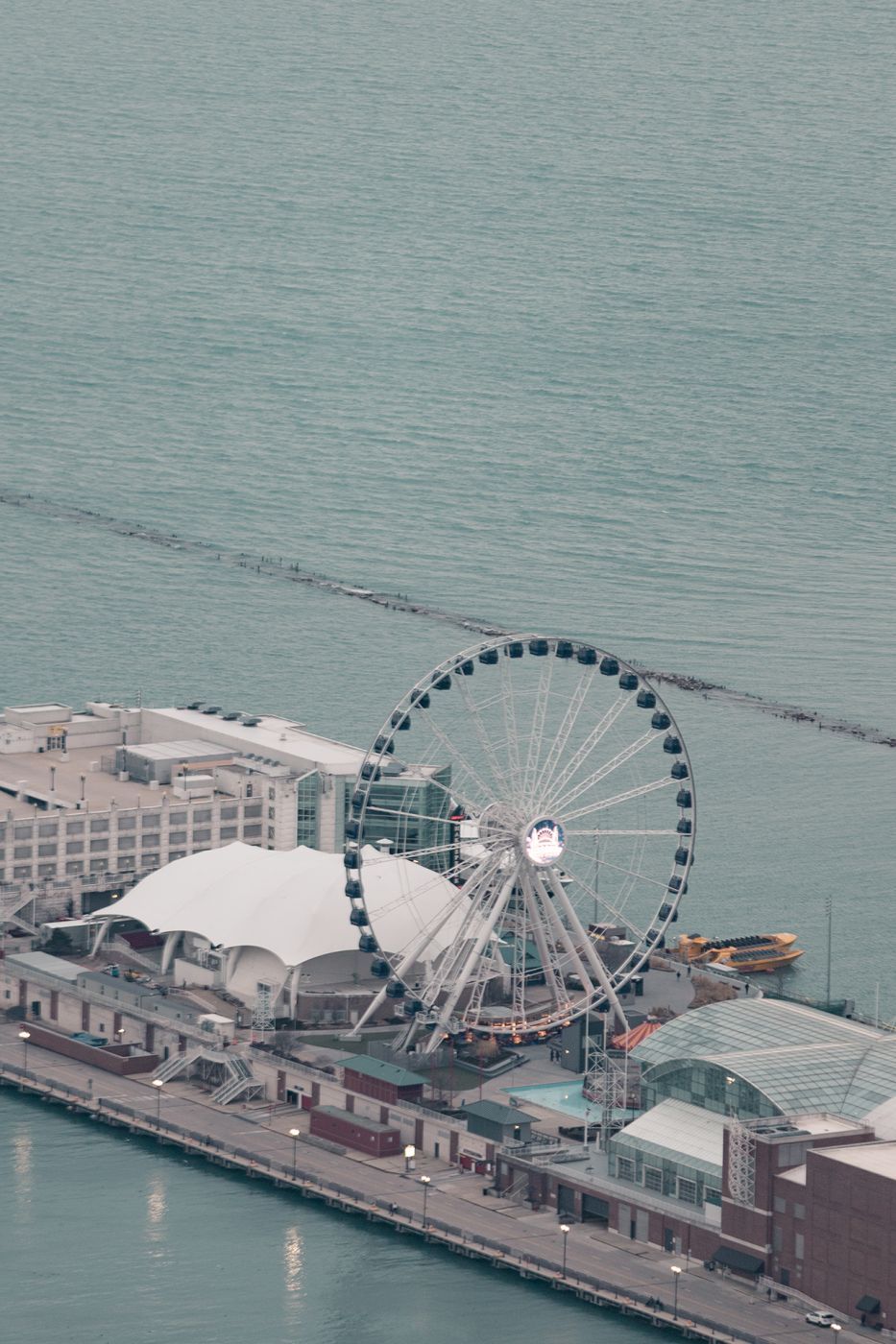 Ferris wheel at Navy Pier, USA