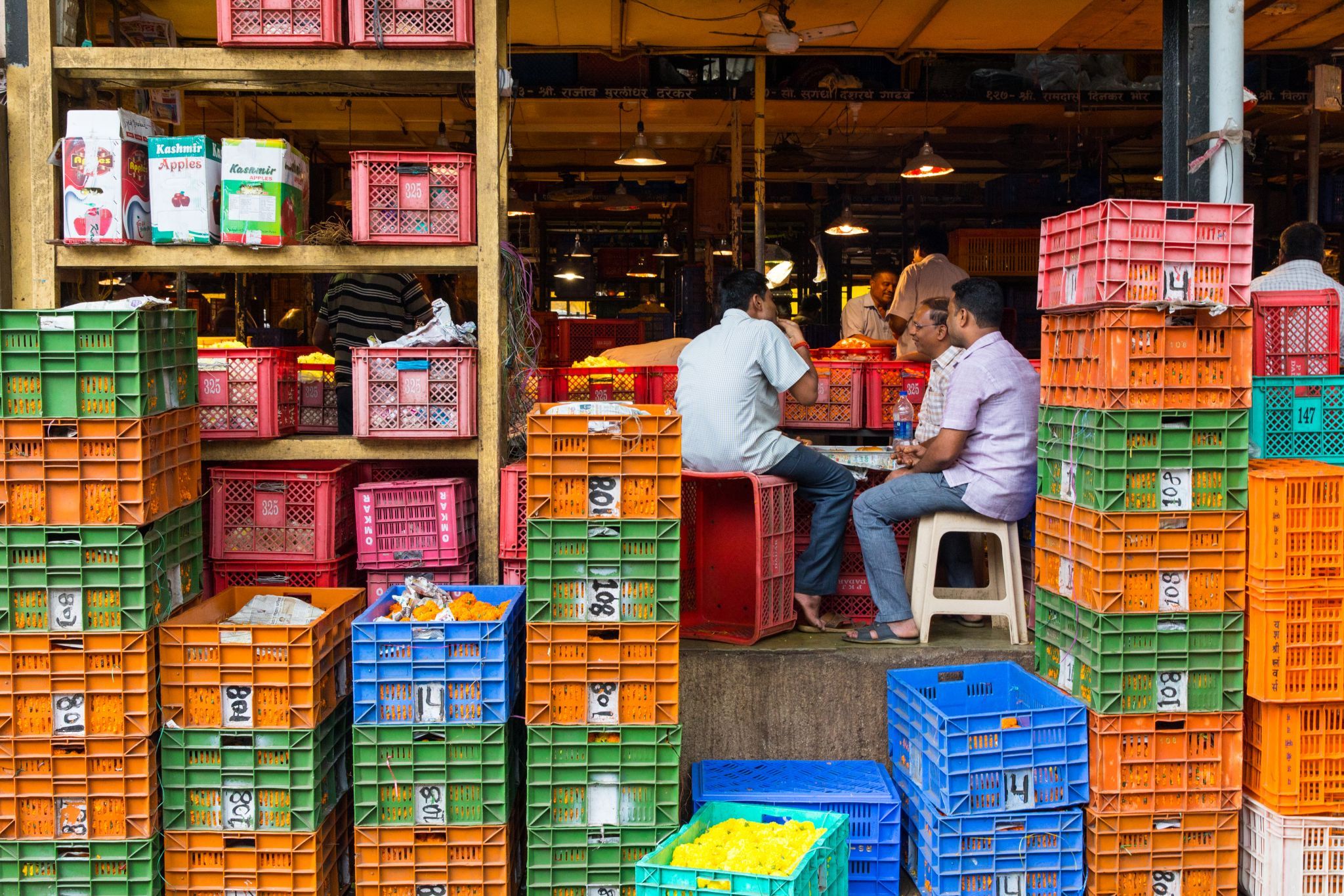 Flower Market, India