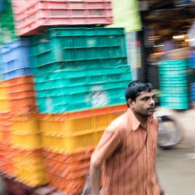 Flower Market, India