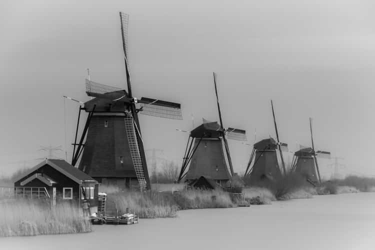 Windmills, Kinderdijk UNESCO World Heritage
