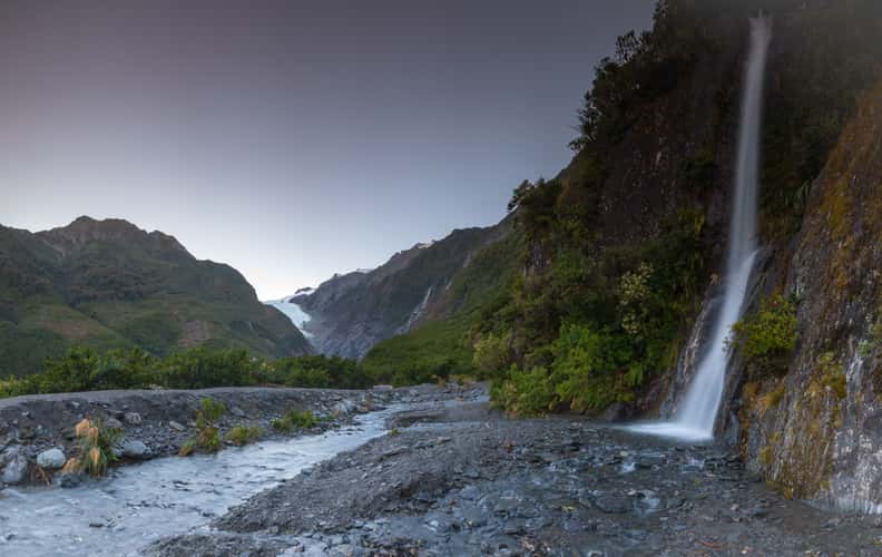 Franz Josef Glacier & Waterfall South Island