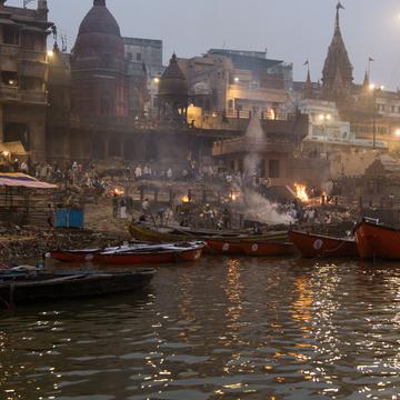 Ganges River at Varanasi, India