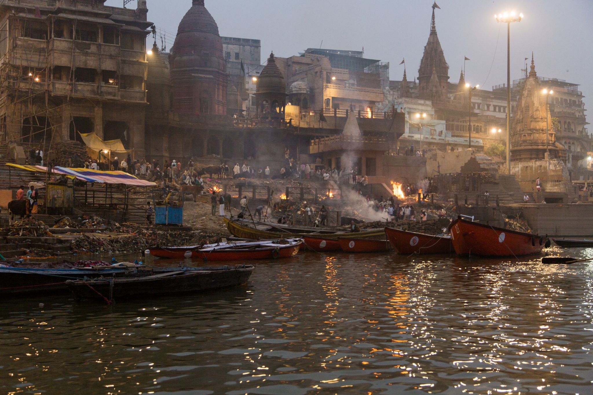 Ganges River at Varanasi, India
