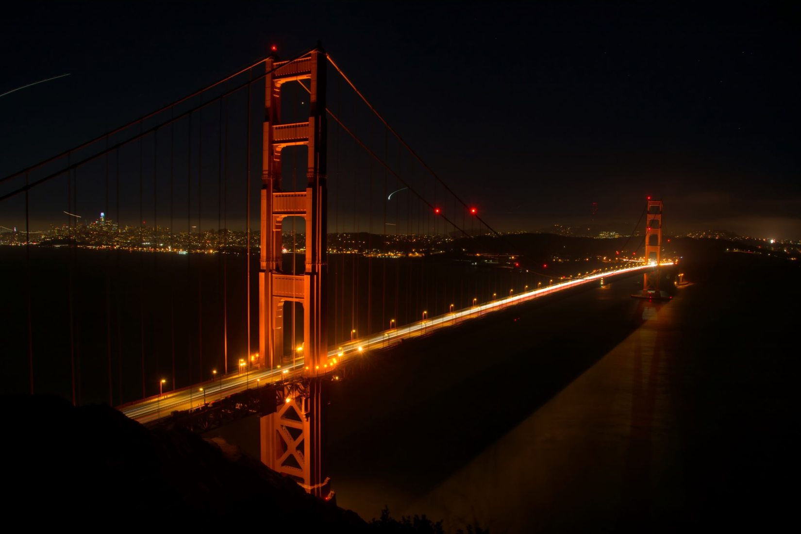 Golden Gate Bridge from Battery Spencer, USA