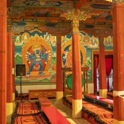 Hemis monastery, Inside, India