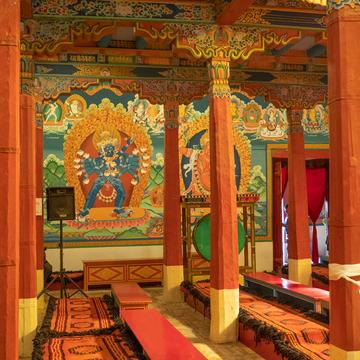 Hemis monastery, Inside, India