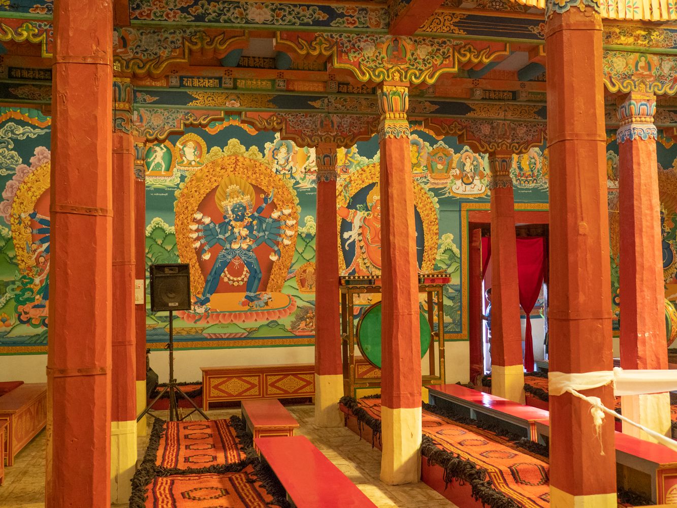 Hemis monastery, Inside, India