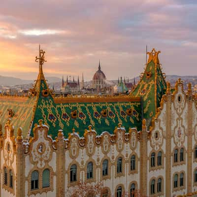 Hotel President Rooftop phootospot, Budapest, Hungary