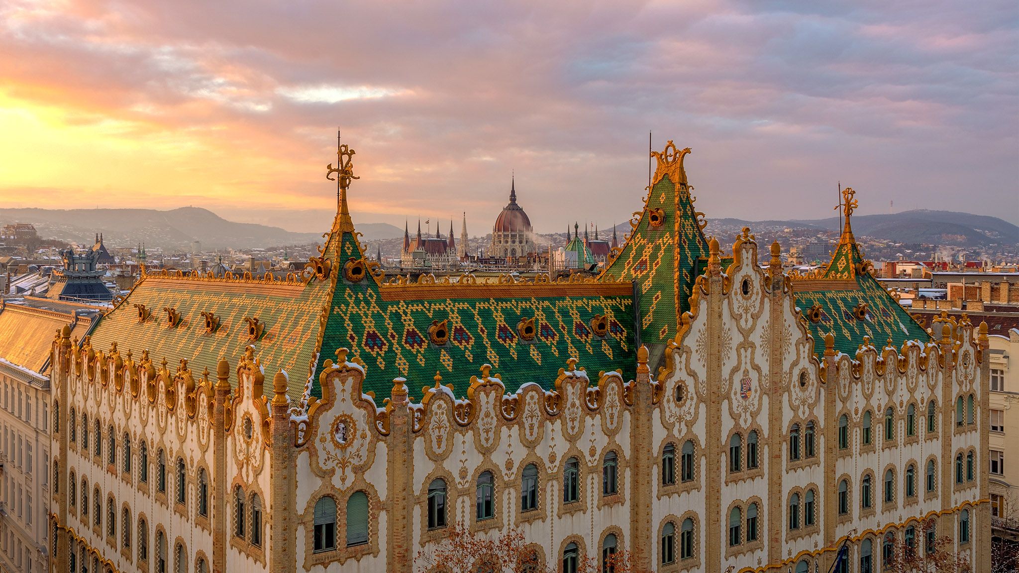 Hotel President Rooftop phootospot, Budapest, Hungary