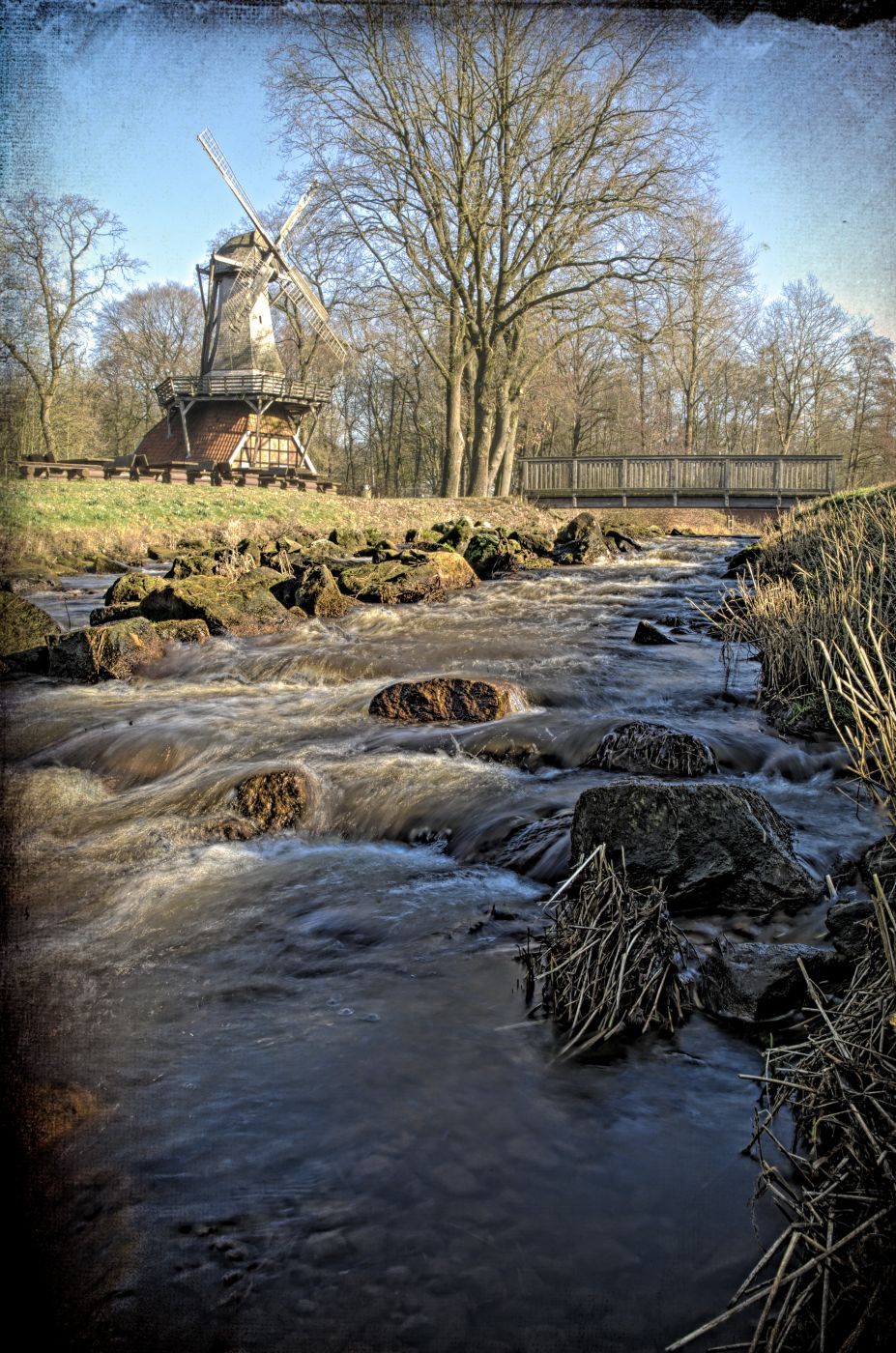 Hüvener Wind-Wasser Mühle, Germany