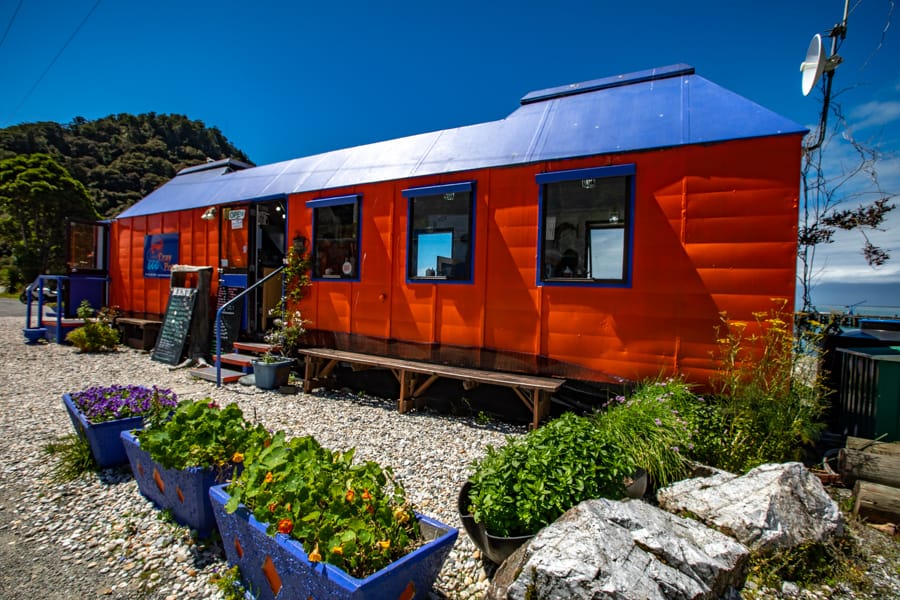 Jackson Bay Cray Pot Restaurant Haast, New Zealand
