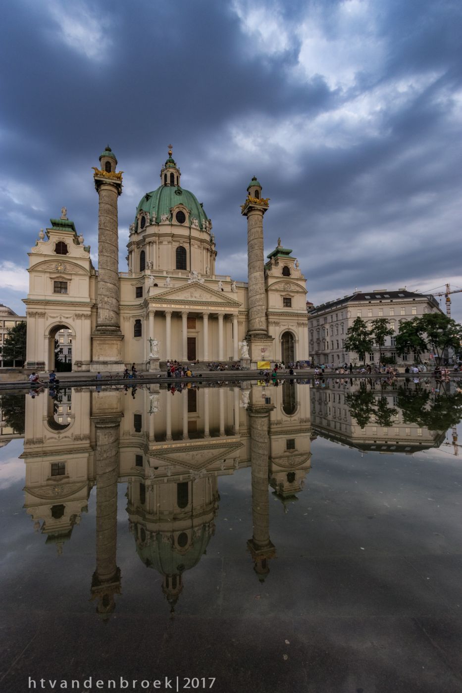St. Charles Church, Vienna , Austria