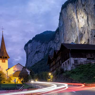 Kirche Lauterbrunnen, Switzerland