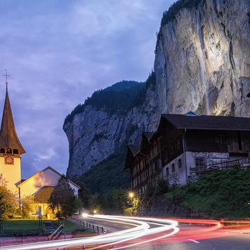 Kirche Lauterbrunnen, Switzerland