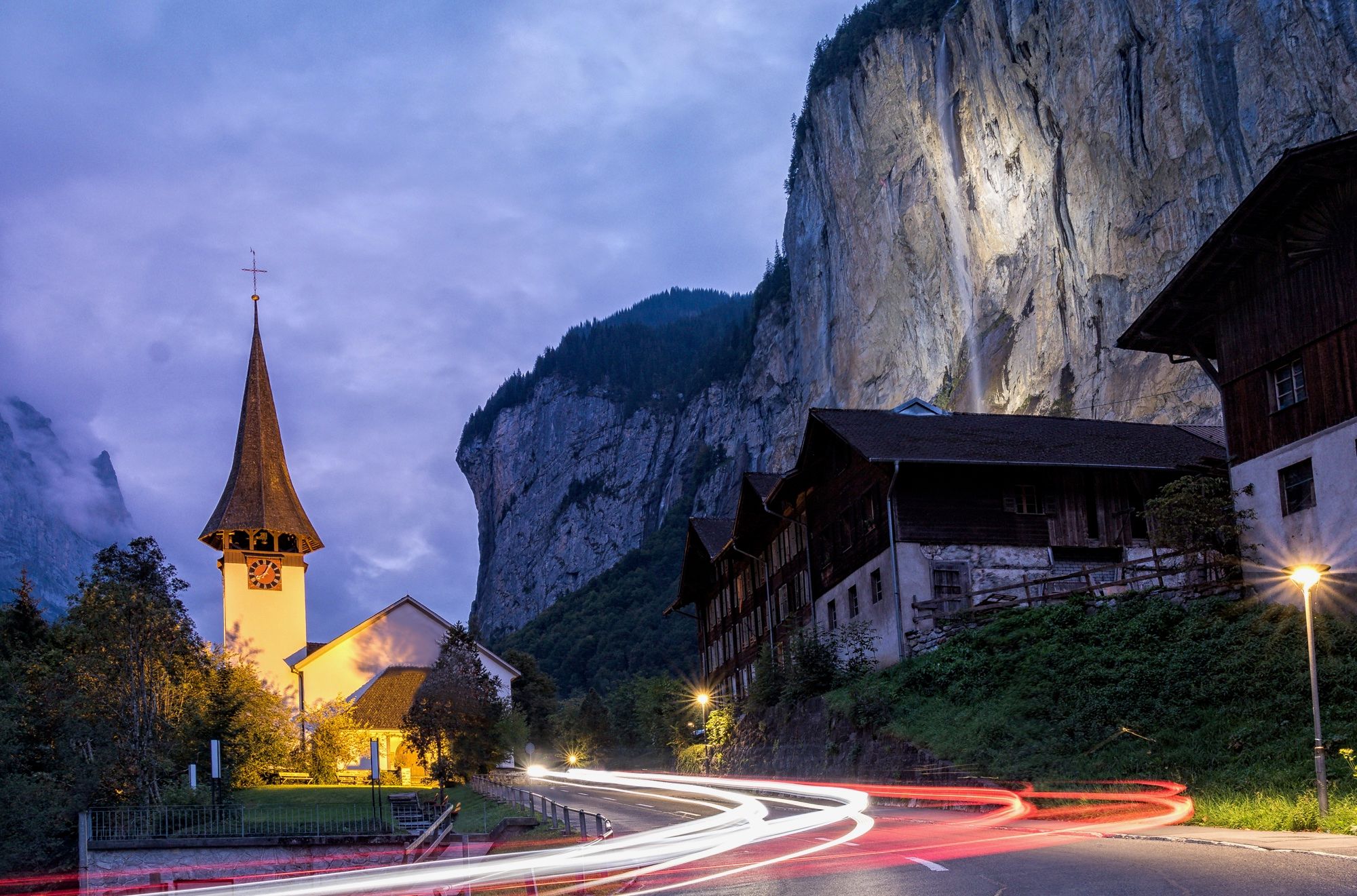 Kirche Lauterbrunnen, Switzerland