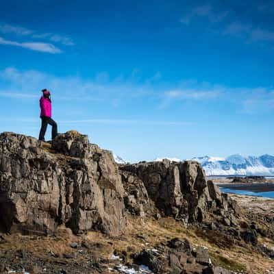 Lai on a Rock, Iceland