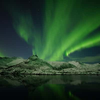 Lake and mountains, Norway