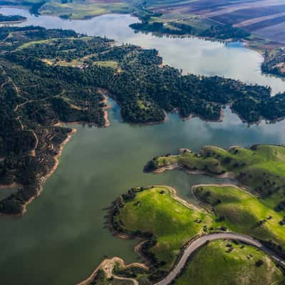 Lake nearby Rio Tinto, Spain