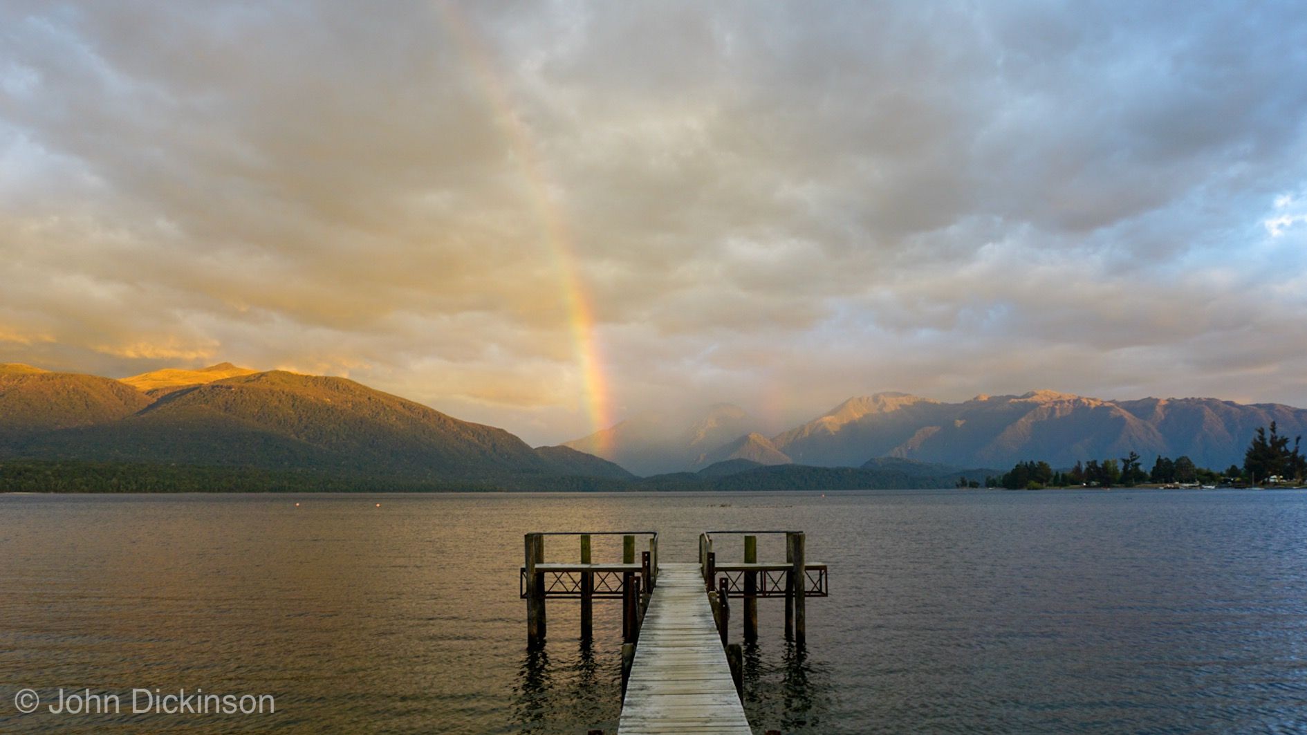 Lake Te Anau, New Zealand