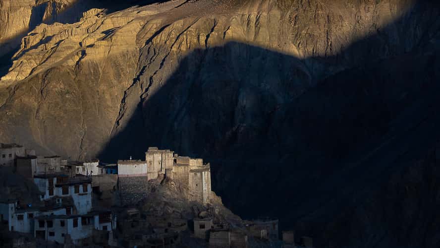 Lamayuru monastery from west