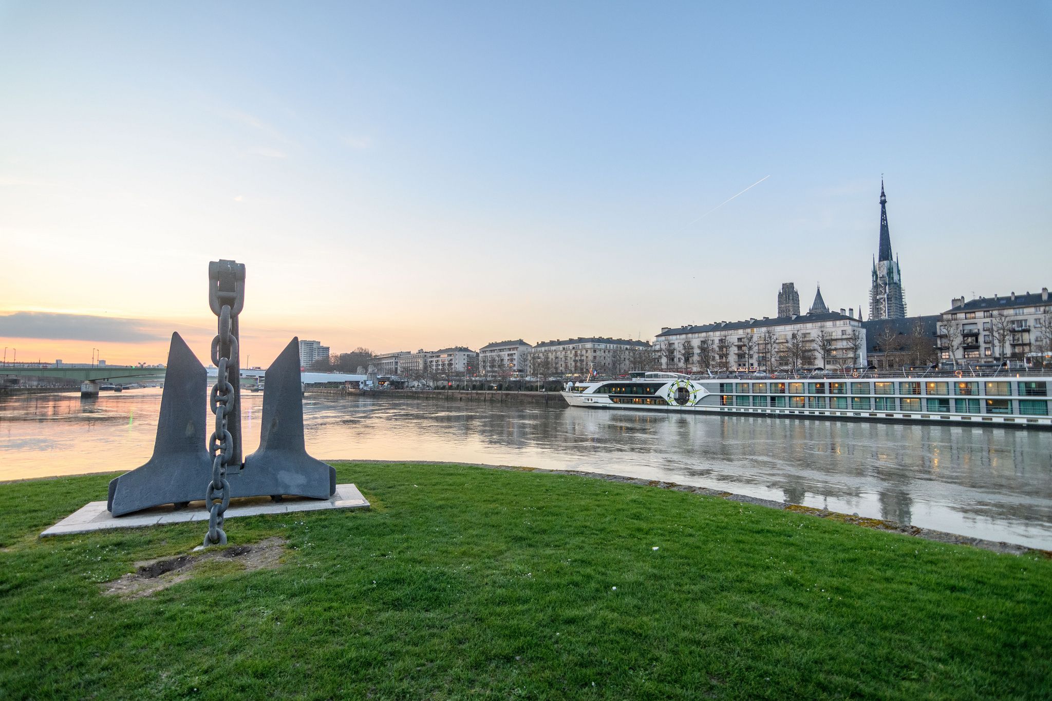 L'ancre de Rouen, France