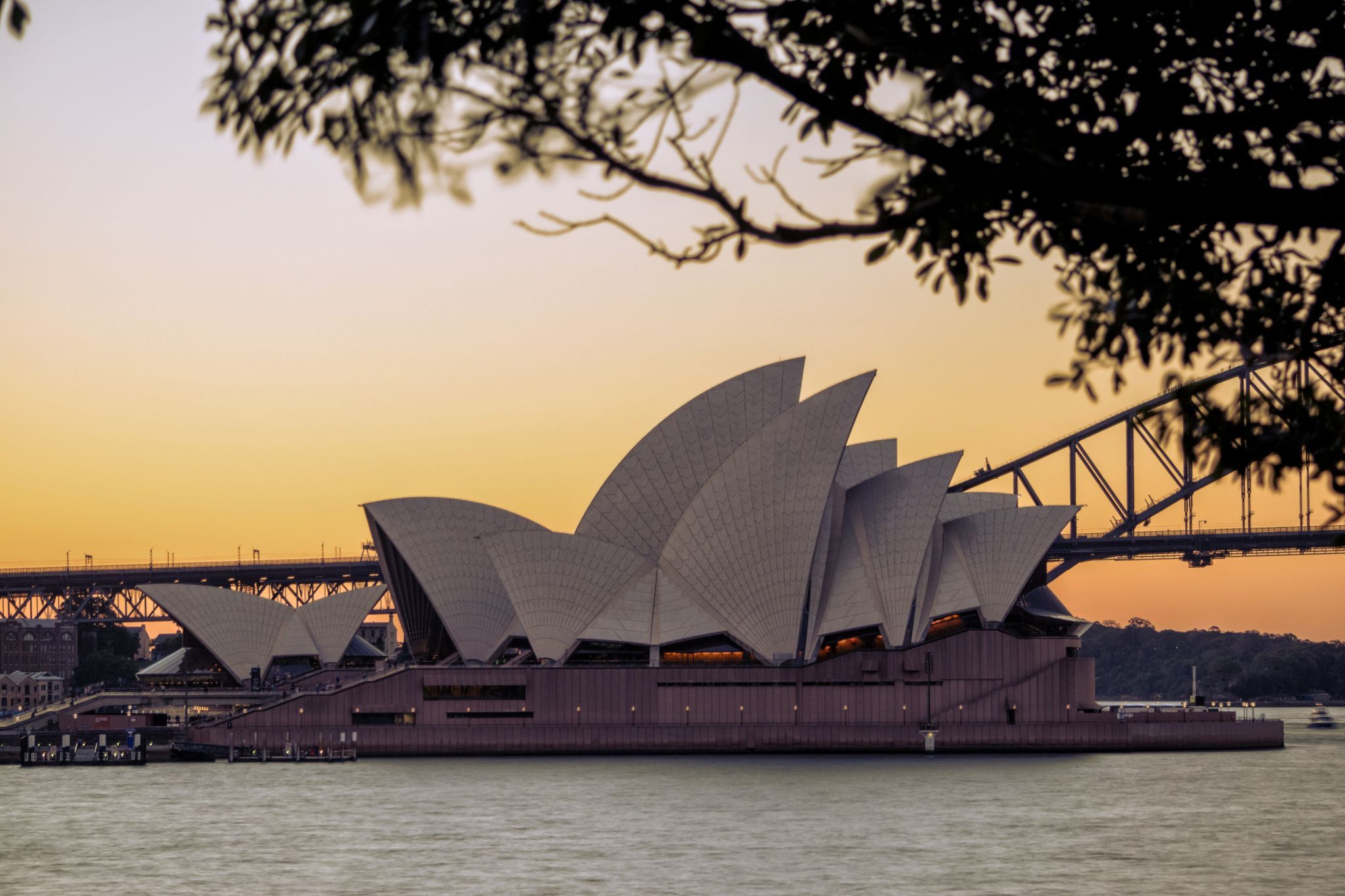 Sydney opera House and Harbour Bridge, Australia