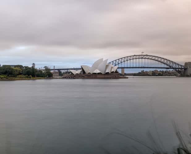Sydney opera House and Harbour Bridge
