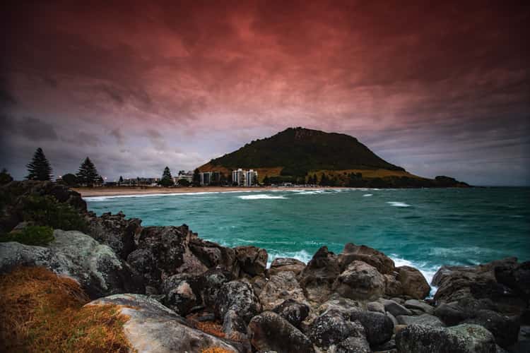 Mt Maunganui the mount sunrise Tauranga North Island