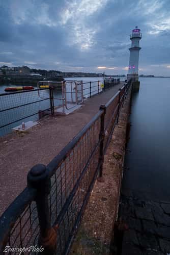 Newhaven Harbour and Lighthouse, Edinburgh