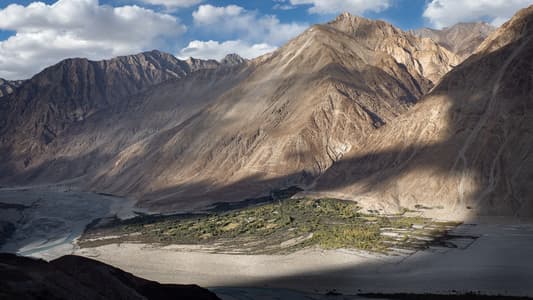 Nubra valley, Terith