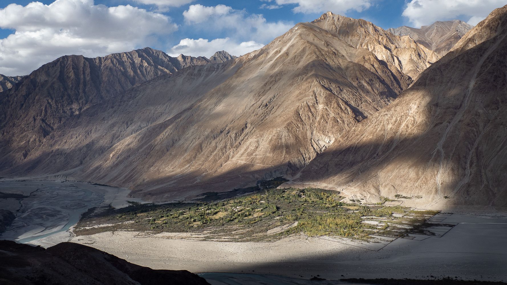 Nubra valley, Terith, India