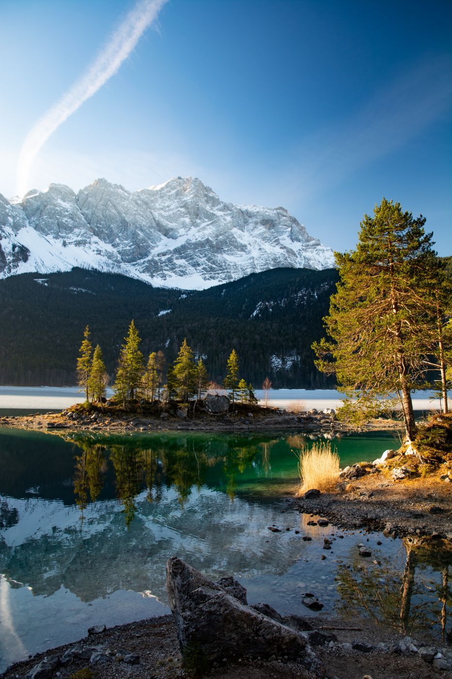 Paradise Island on the Eibsee, Germany