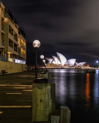 Reflections of the Sydney Opera House