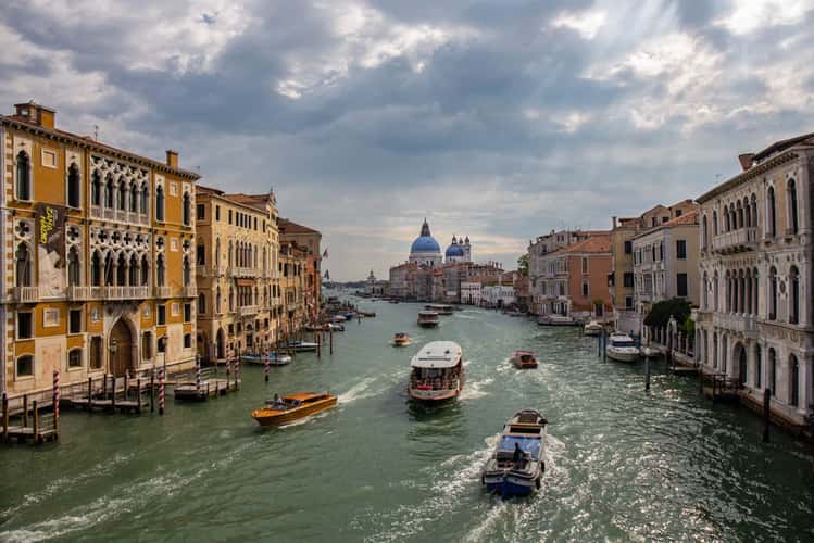 View from Ponte dell'Accademia, Venice