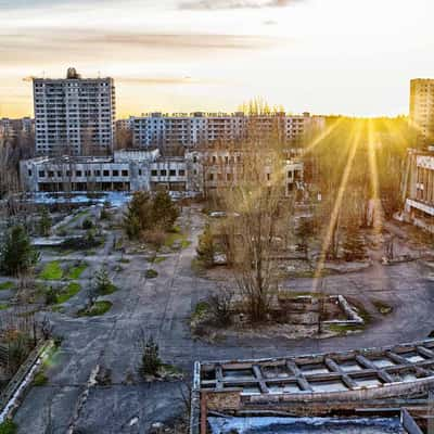 Prypjat City Center, Ukraine