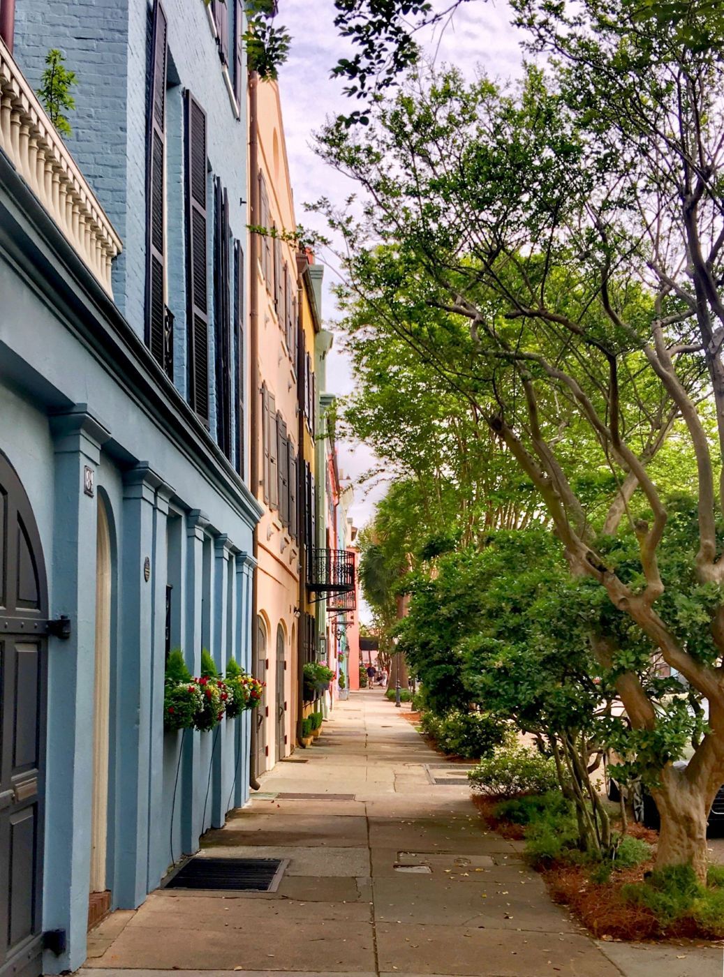 Rainbow Row, USA