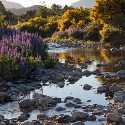 Río Casa de Piedra, Argentina