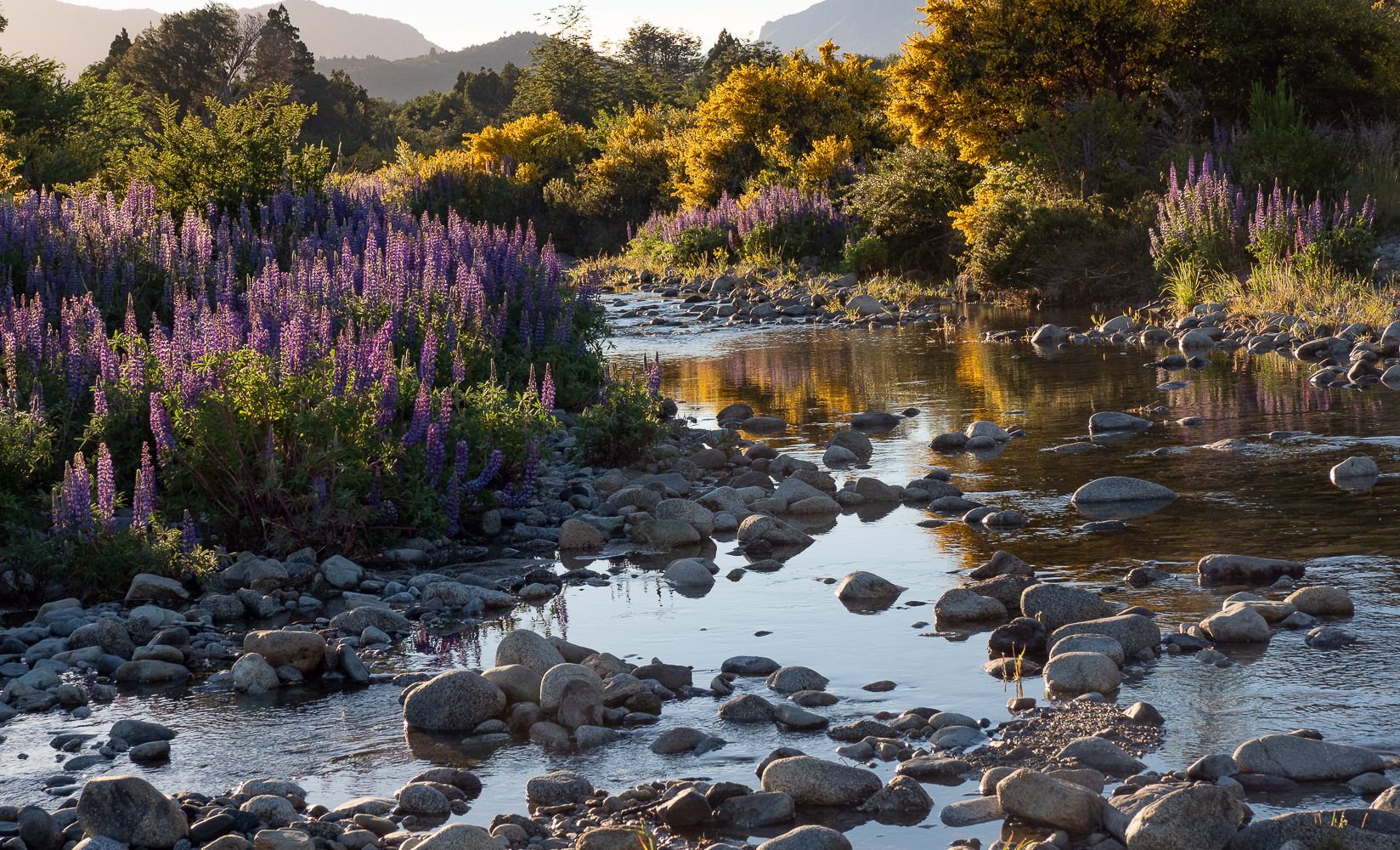 Río Casa de Piedra, Argentina